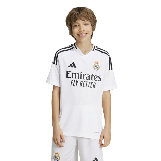 adidas Real Madrid Jr Home Jersey 24-25 - White