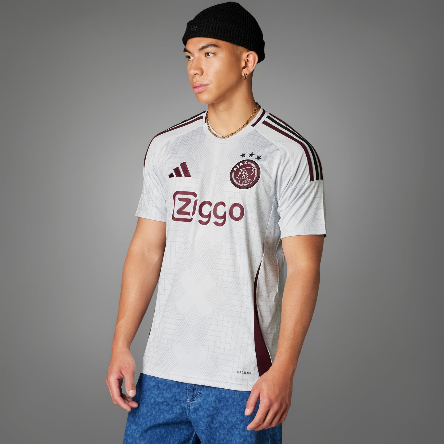 adidas Ajax Amsterdam 24-25 3rd Jersey - Clear Grey