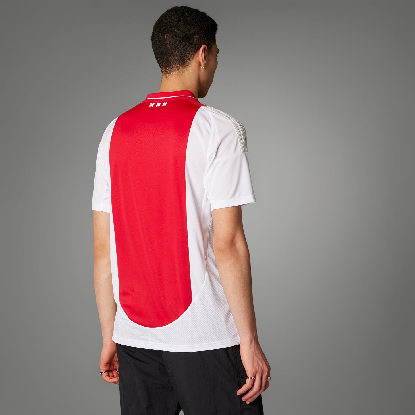 adidas Ajax Amsterdam 24-25 Home Jersey - White/Red