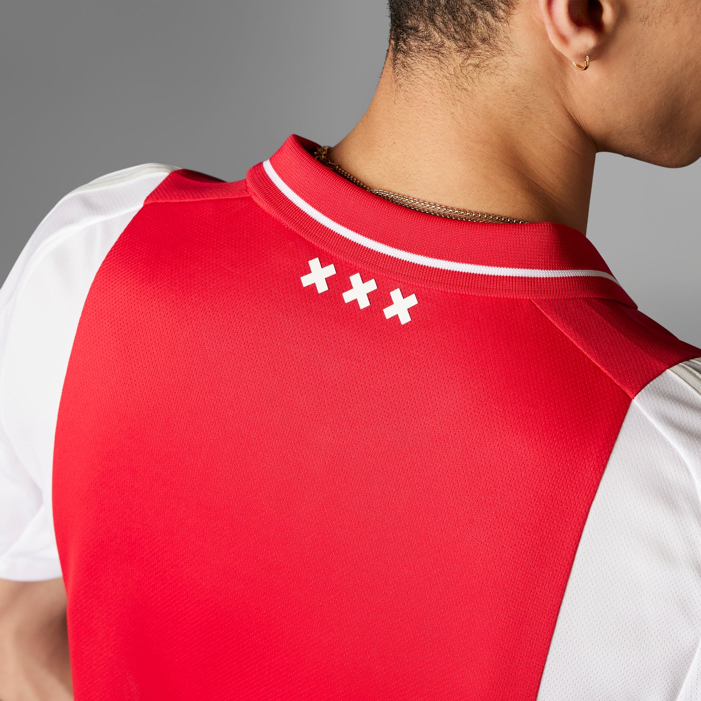 adidas Ajax Amsterdam 24-25 Home Jersey - White/Red