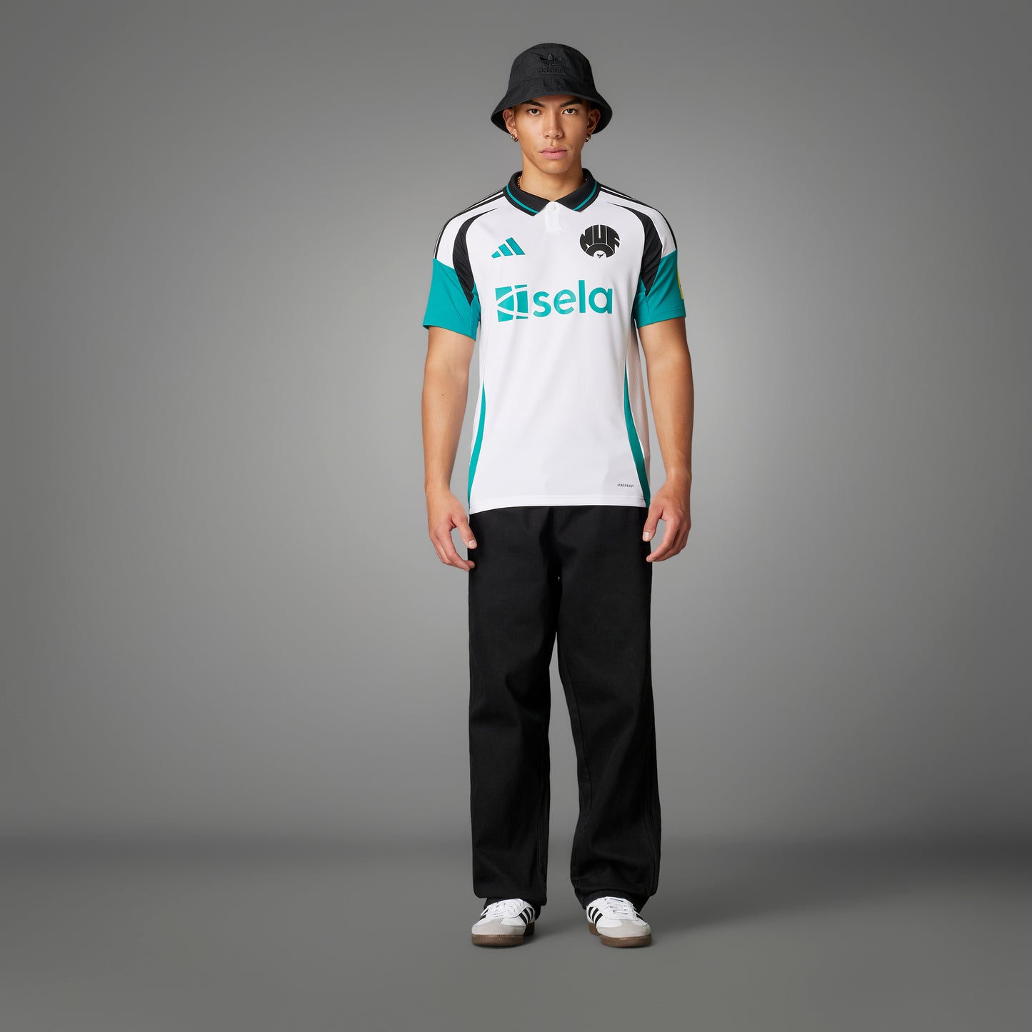 adidas Newcastle United FC 24-25 3rd Jersey - White / Eqt Green / Black