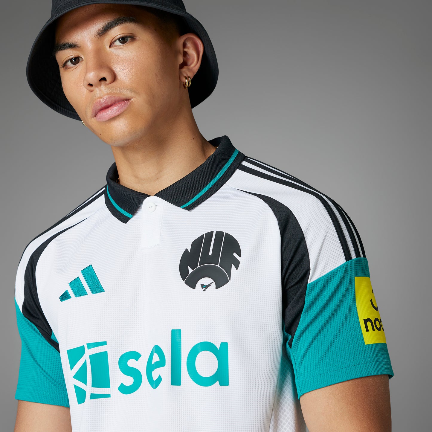 adidas Newcastle United FC 24-25 3rd Jersey - White / Eqt Green / Black
