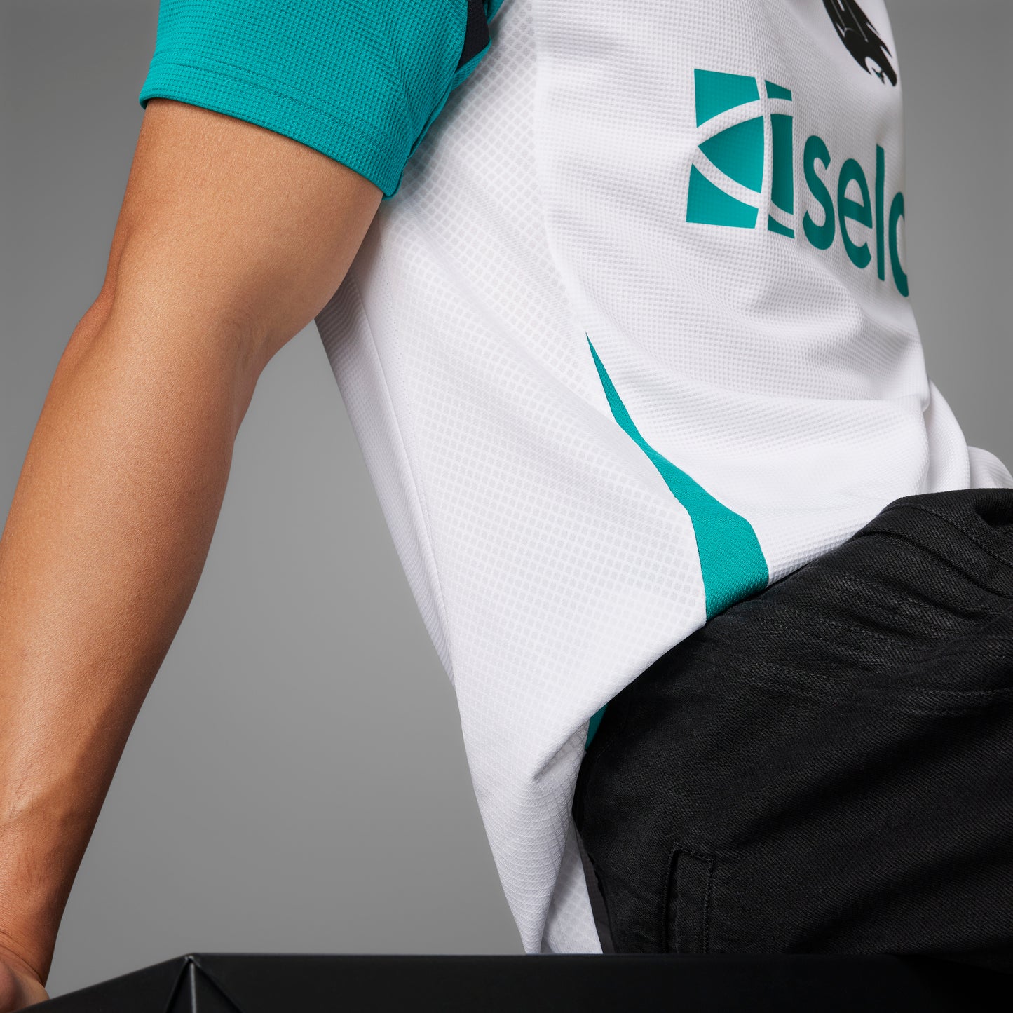 adidas Newcastle United FC 24-25 3rd Jersey - White / Eqt Green / Black