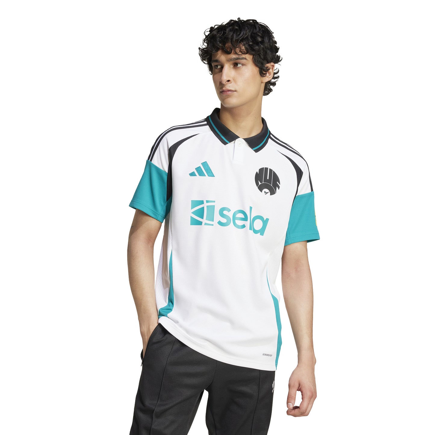 adidas Newcastle United FC 24-25 3rd Jersey - White / Eqt Green / Black