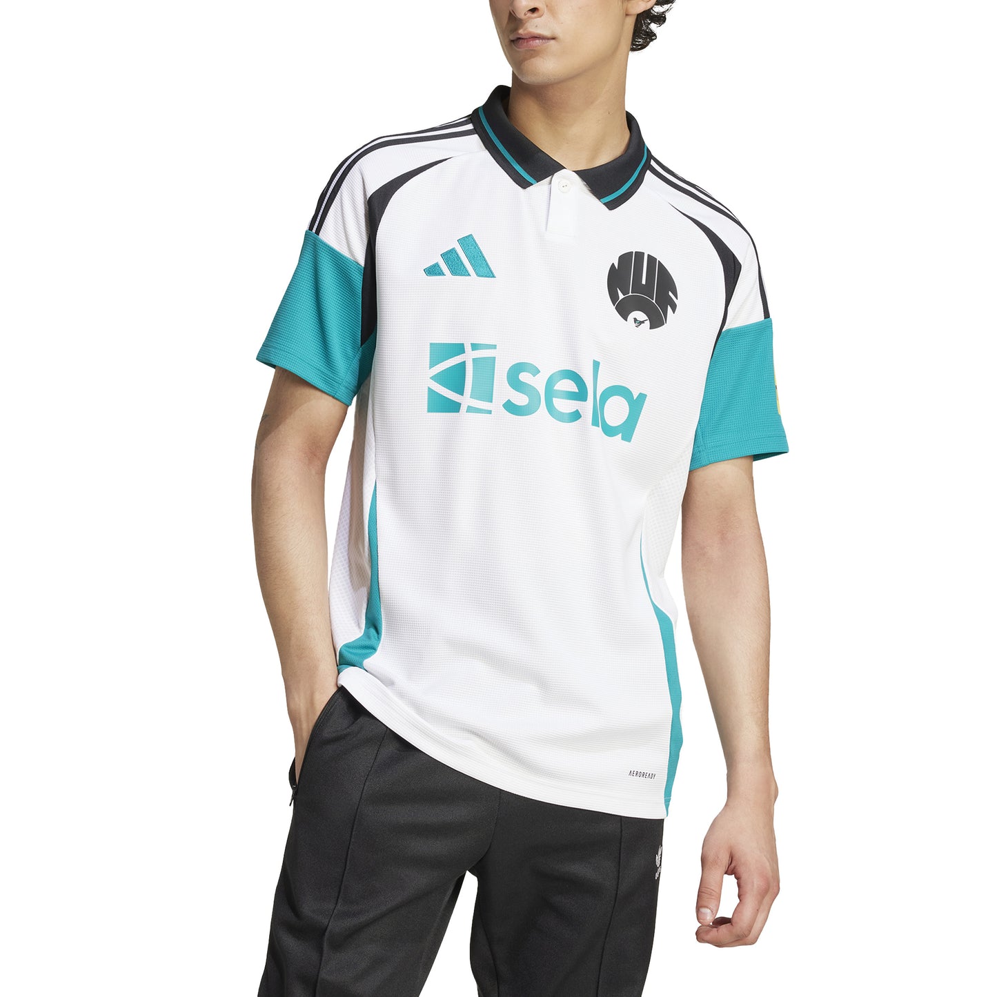 adidas Newcastle United FC 24-25 3rd Jersey - White / Eqt Green / Black
