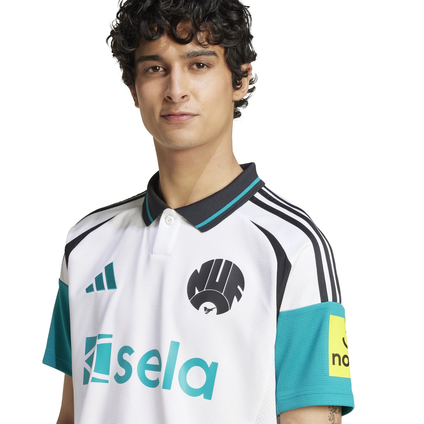 adidas Newcastle United FC 24-25 3rd Jersey - White / Eqt Green / Black