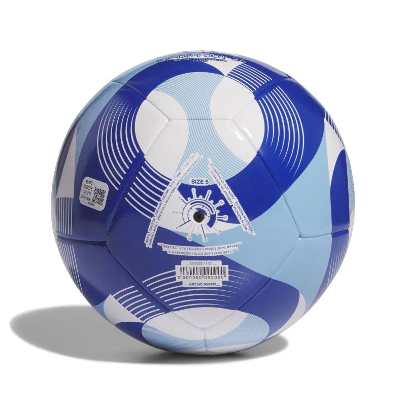 adidas Paris 2024 Olympics Île-De-Foot 24 Club Ball - White / Clear Sky / Royal Blue