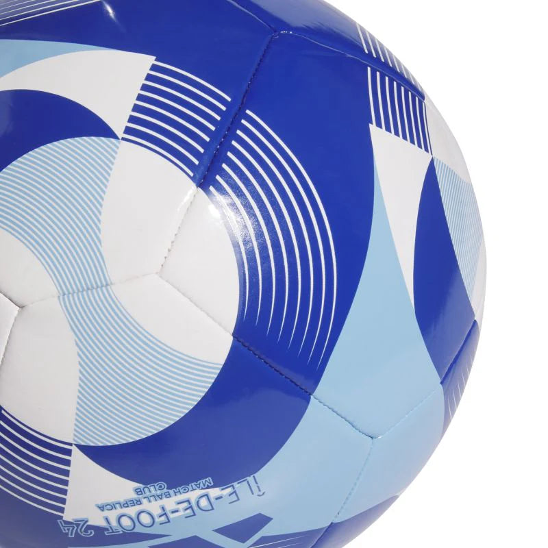 adidas Paris 2024 Olympics Île-De-Foot 24 Club Ball - White / Clear Sky / Royal Blue