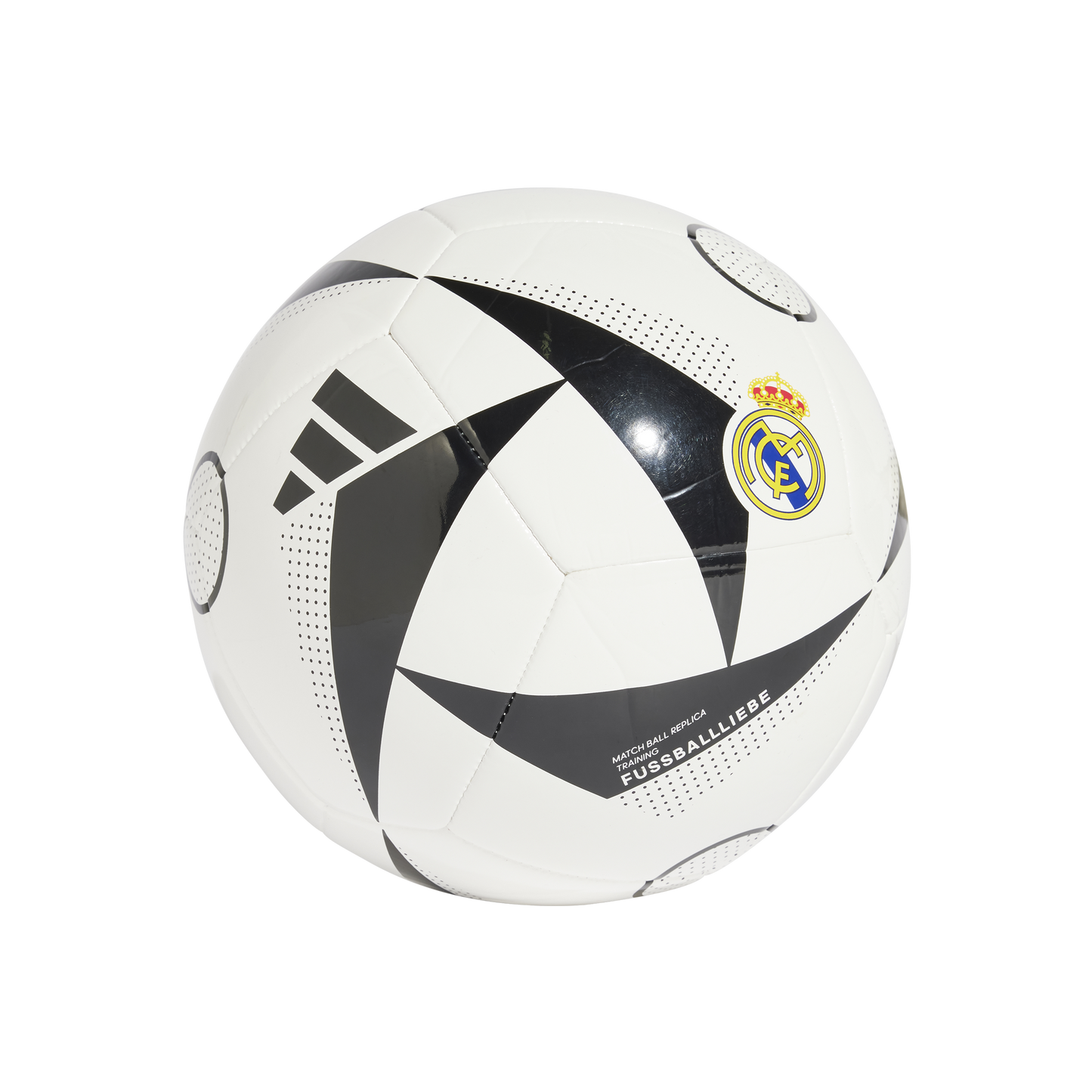 adidas Real Madrid Home Club Ball - White / Black / Sky Tint