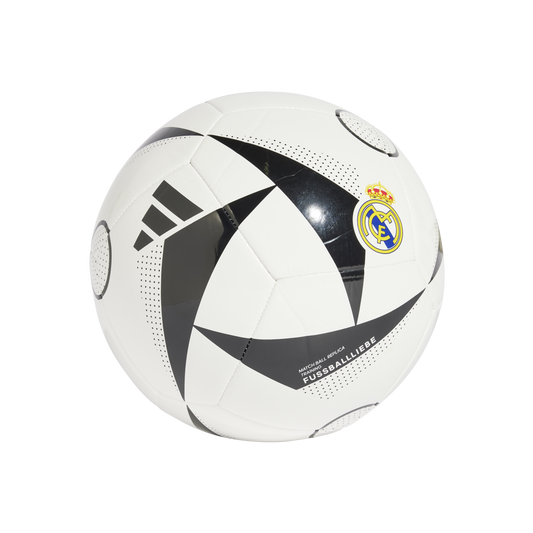 adidas Real Madrid Home Club Ball - White / Black / Sky Tint
