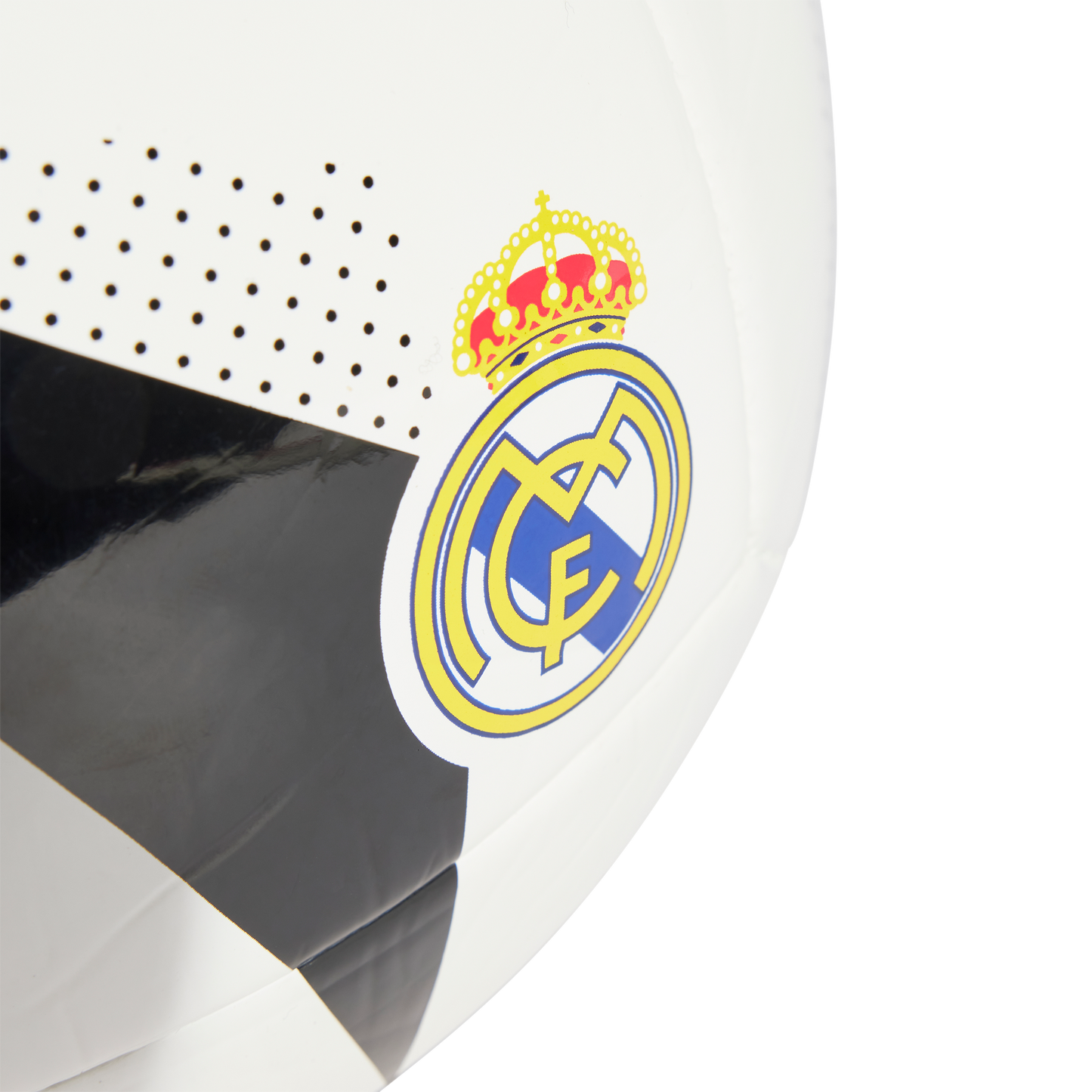 adidas Real Madrid Home Club Ball - White / Black / Sky Tint