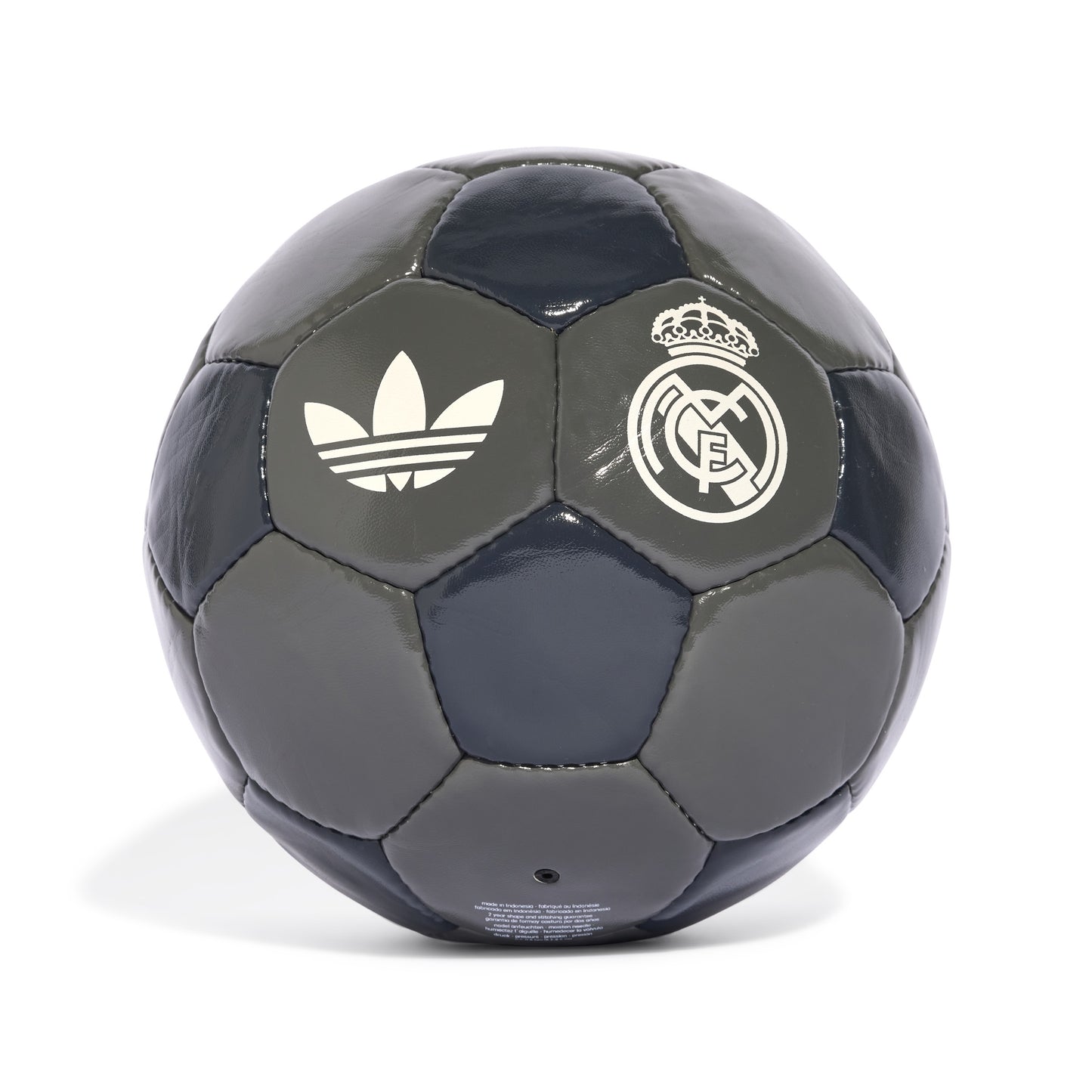 adidas Real Madrid Away Club Ball - Charcoal / Grey / Putty Mauve