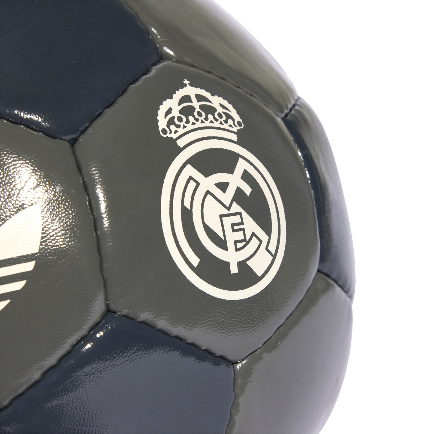 adidas Real Madrid Away Club Ball - Charcoal / Grey / Putty Mauve