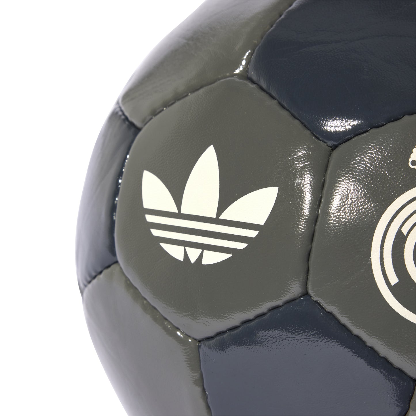 adidas Real Madrid Away Club Ball - Charcoal / Grey / Putty Mauve