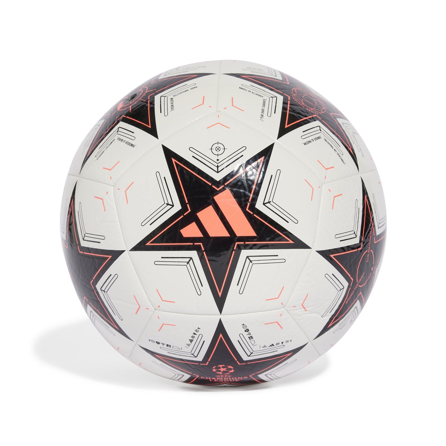 adidas UCL 24-25 Club ball Group Stage - White / Black / Turbo