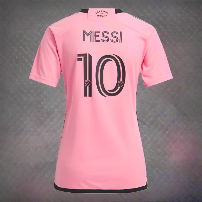 adidas Inter Miami CF 24-25 Home W Jersey Messi - Easy Pink