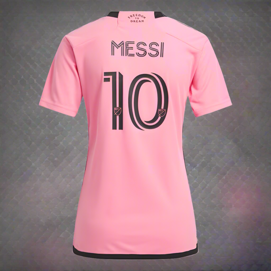 adidas Inter Miami CF 24-25 Home W Jersey Messi - Easy Pink
