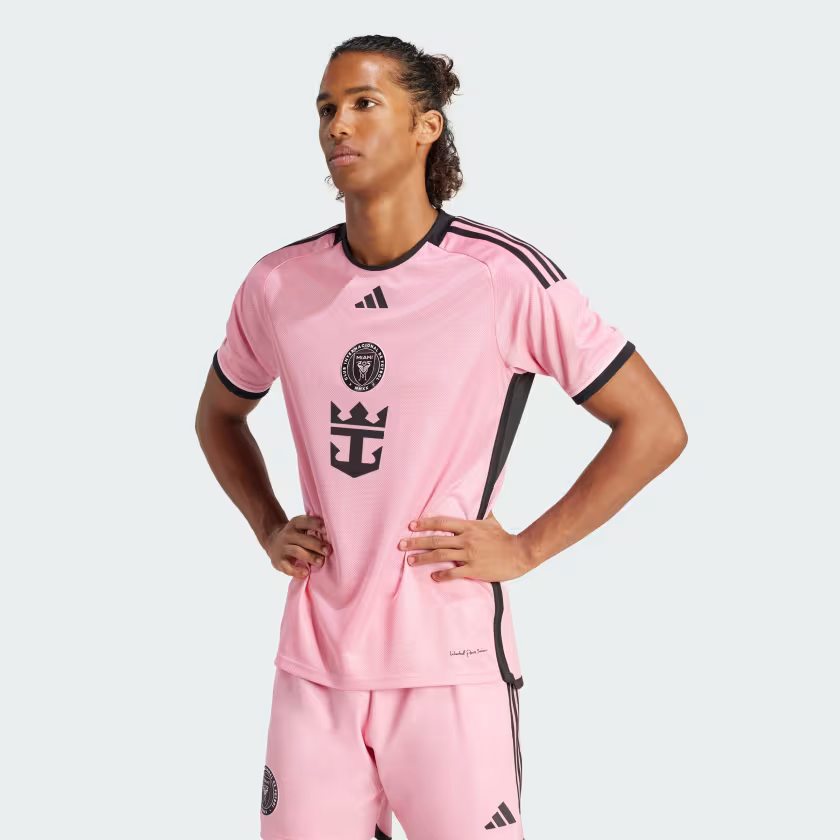 adidas Inter Miami CF 24-25 Home Authentic Jersey - Easy Pink