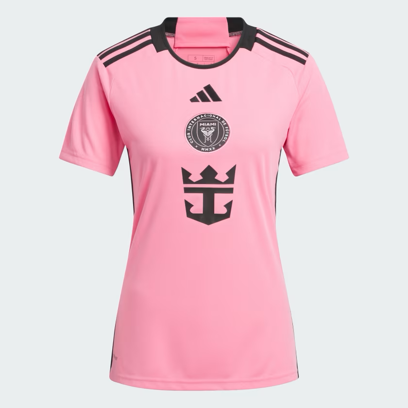 adidas Inter Miami CF 24-25 Home Authentic W Jersey Messi - Easy Pink