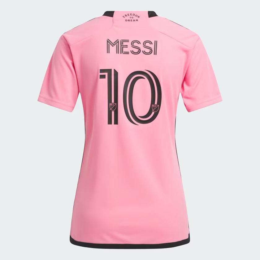 adidas Inter Miami CF 24-25 Home W Jersey Messi - Easy Pink