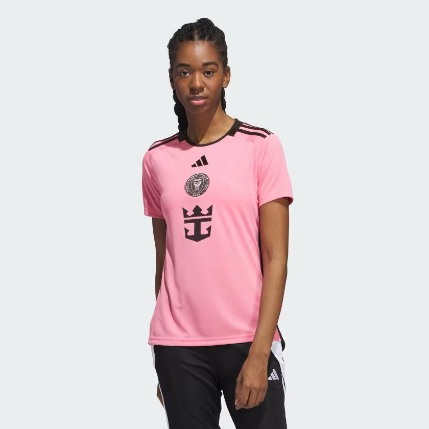 adidas Inter Miami CF 24-25 Home Authentic W Jersey Messi - Easy Pink