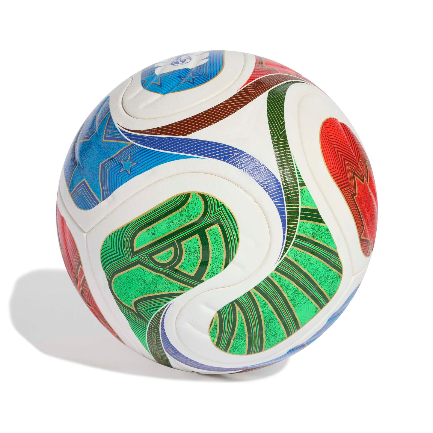 adidas FIFA World Cup 26™ Trionda Competition Ball - White / Solar Blue / Hi-Res Red / Flash Lime