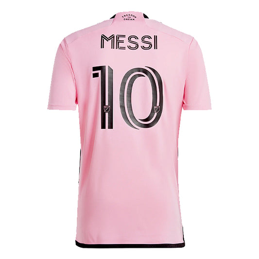 adidas Inter Miami CF 24-25 Home Jersey Messi - Easy Pink