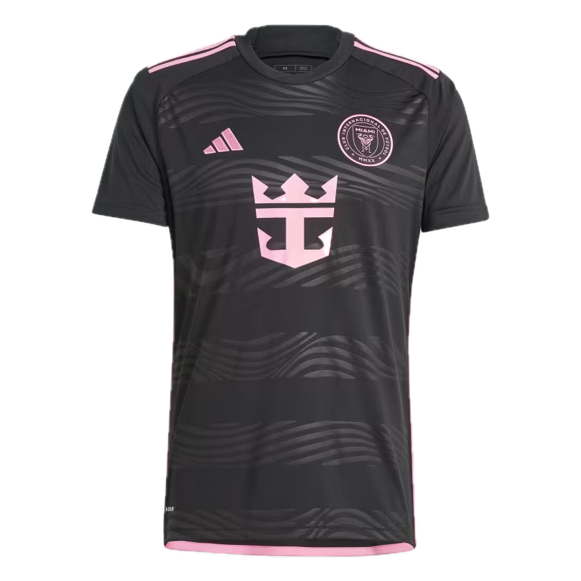 adidas Inter Miami CF 'Messi' Away Jersey 23-24 - Black/Pink