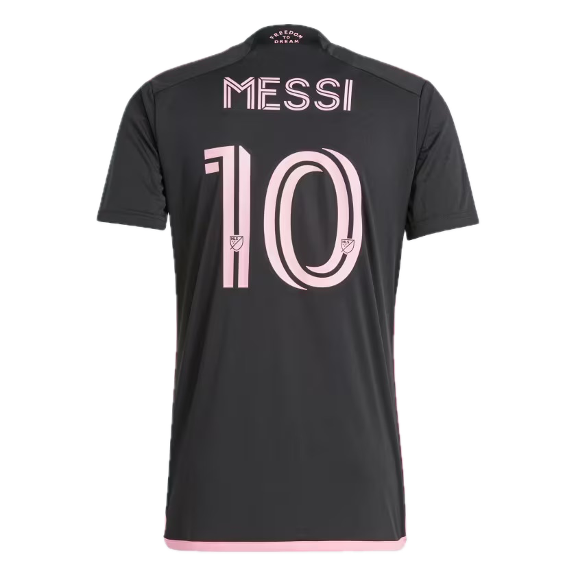 adidas Inter Miami CF 'Messi' Away Jersey 23-24 - Black/Pink