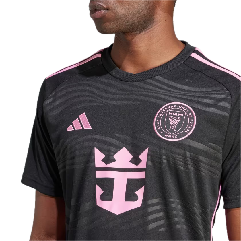 adidas Inter Miami CF 'Messi' Away Jersey 23-24 - Black/Pink