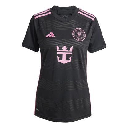 adidas Inter Miami CF 'Messi' W Away Jersey 23-24 - Black/Pink