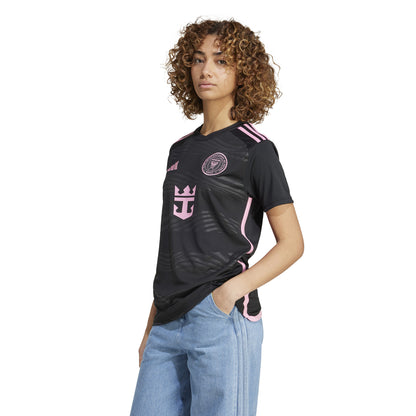 adidas Inter Miami CF 'Messi' W Away Jersey 23-24 - Black/Pink