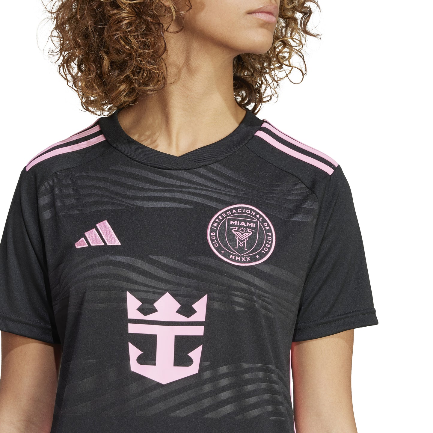 adidas Inter Miami CF 'Messi' W Away Jersey 23-24 - Black/Pink