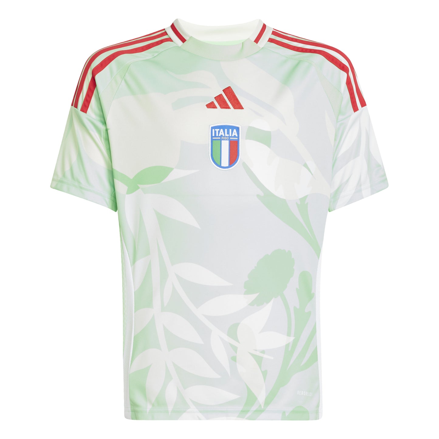 adidas Italy 24 Away Jersey Kids - Glory Mint