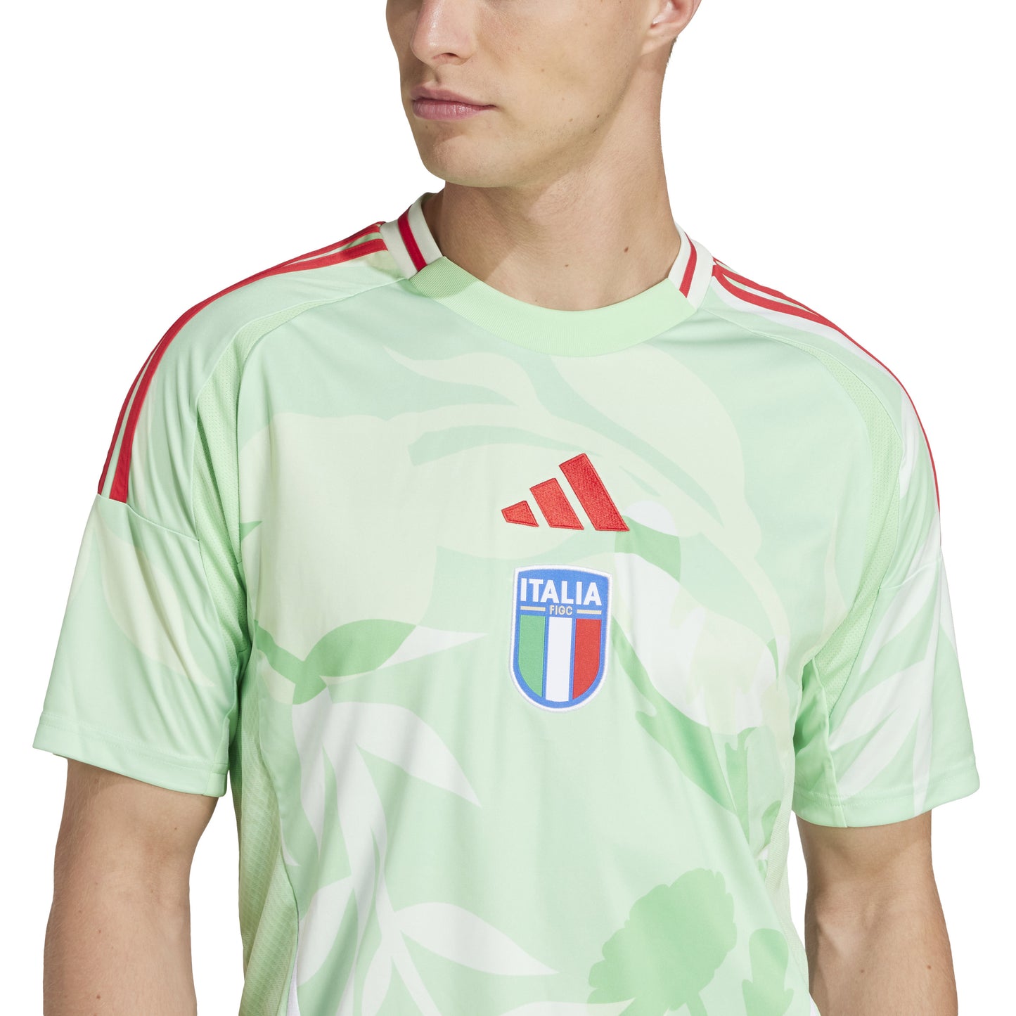 adidas Italy 25 Away Jersey - Glory Mint