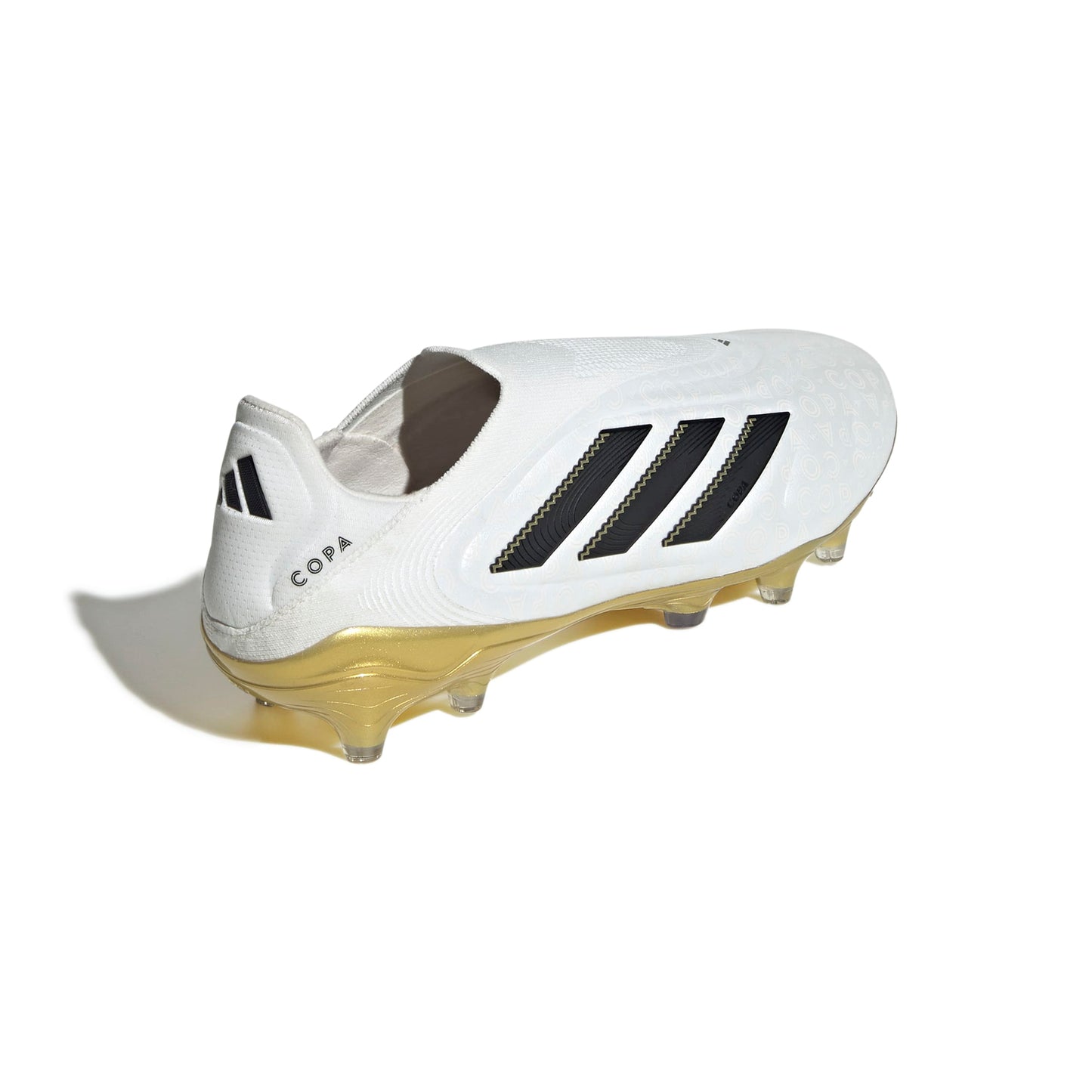 adidas Copa Pure 3 ELITE Laceless FG - Zero Metalic / Core Black / Gold Metalli