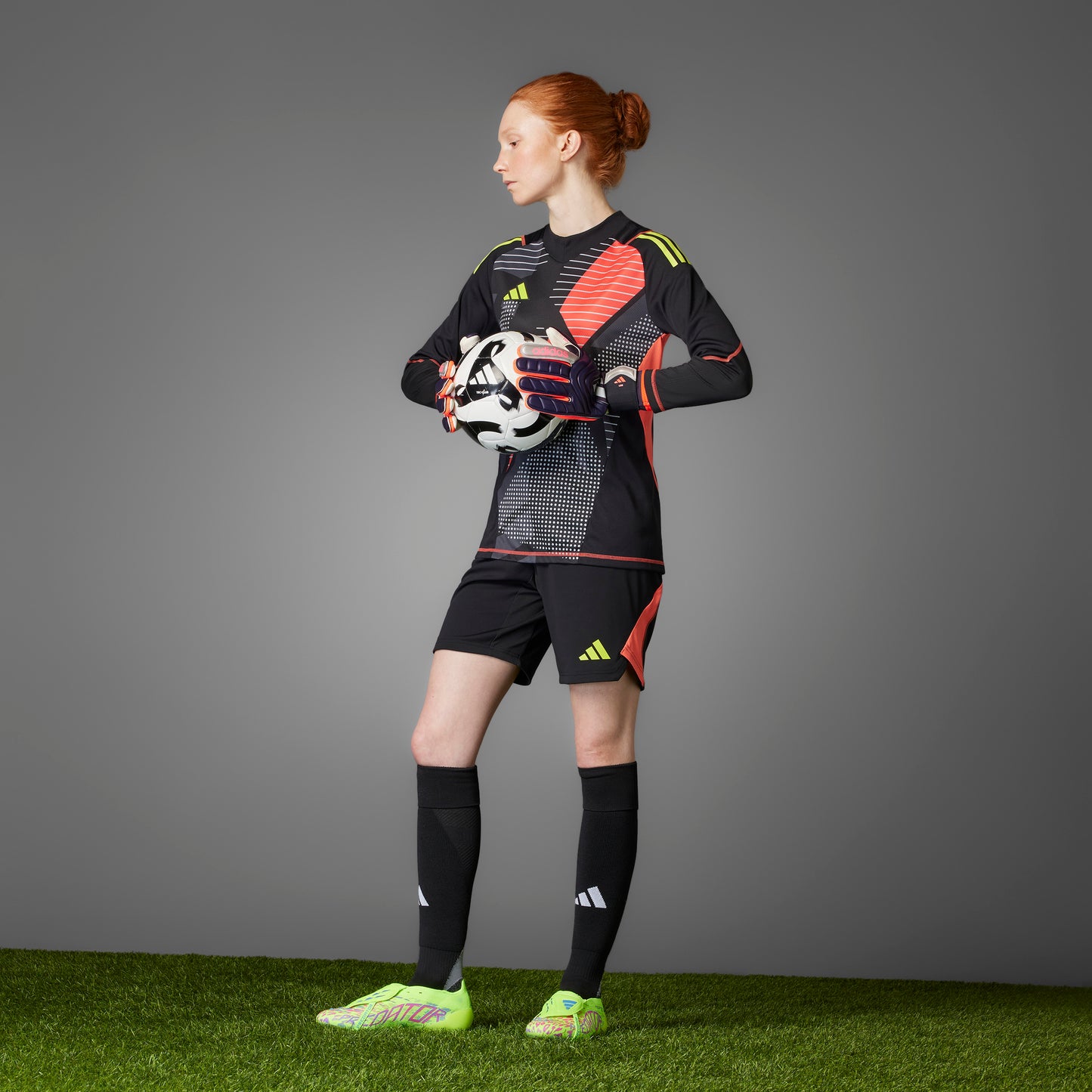 adidas Predator Elite FG Fold-Over Tongue - Lucid Lemon / Lucid Pink / Blue Fusion