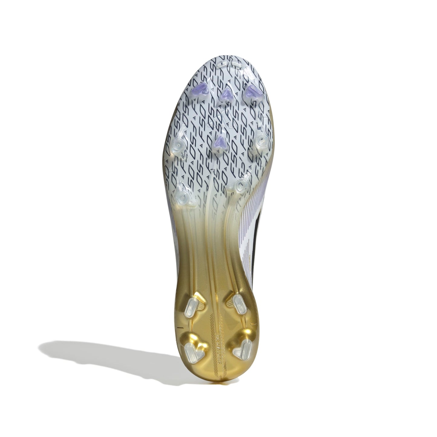 adidas F50 Elite FG - Cloud White / Core Black / Gold Metallic