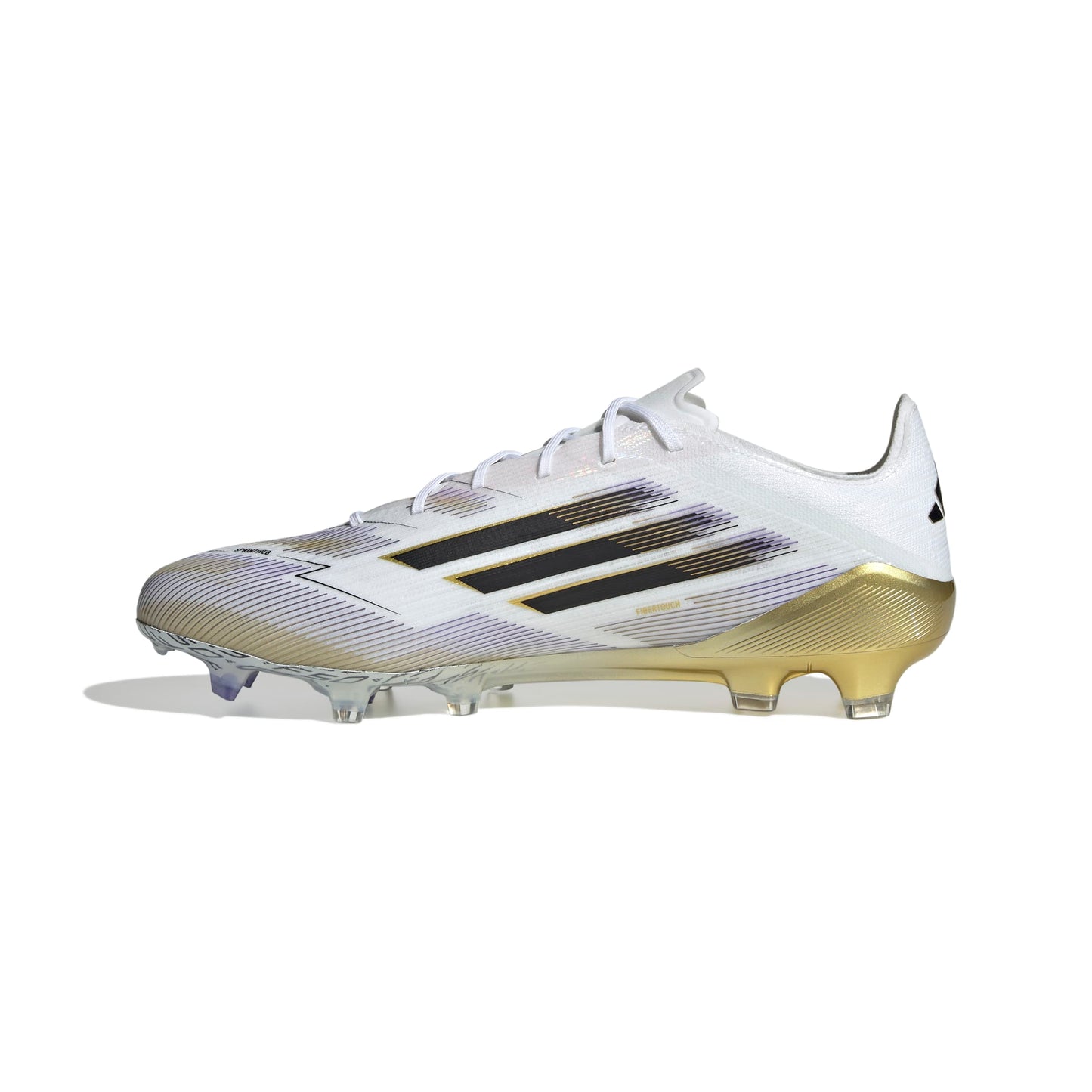 adidas F50 Elite FG - Cloud White / Core Black / Gold Metallic
