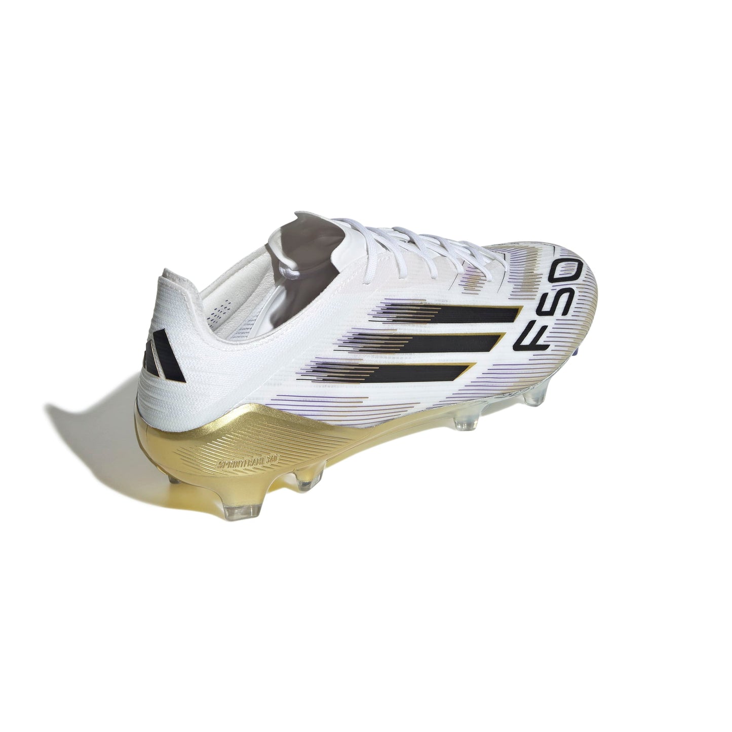 adidas F50 Elite FG - Cloud White / Core Black / Gold Metallic