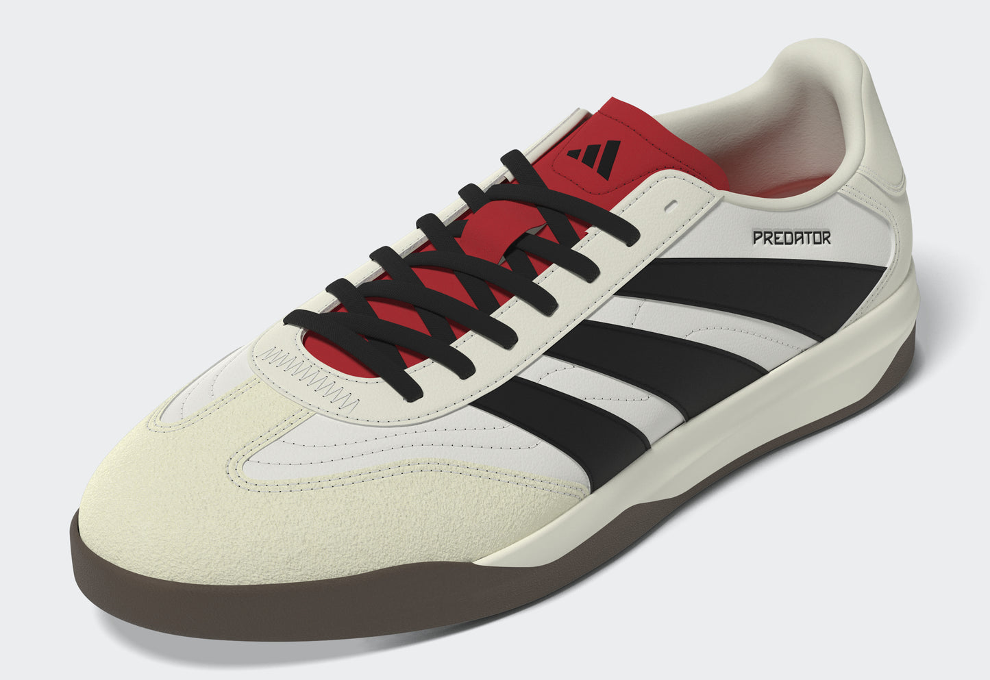 adidas Predator Freestyle - Off White / Core Black / Pure Ruby