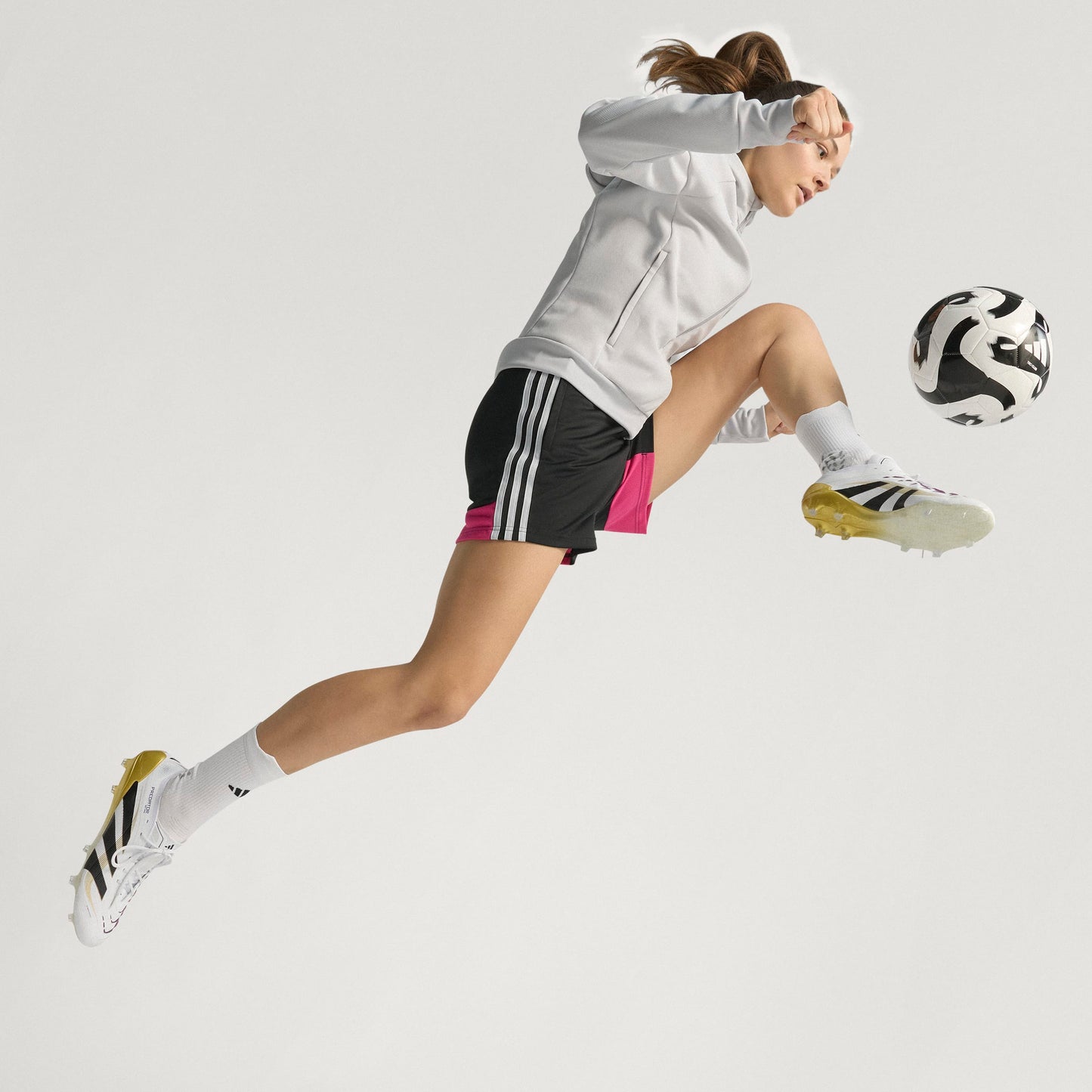 adidas Predator Elite FG - White / Core Black / Gold Metallic