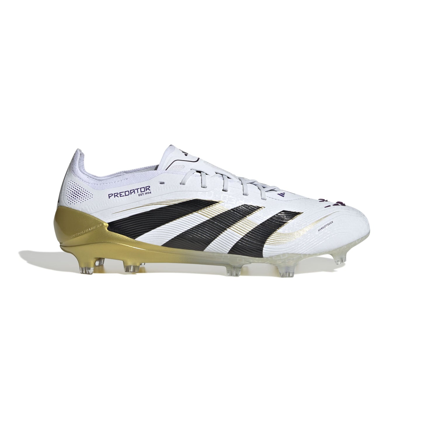 adidas Predator Elite FG - White / Core Black / Gold Metallic