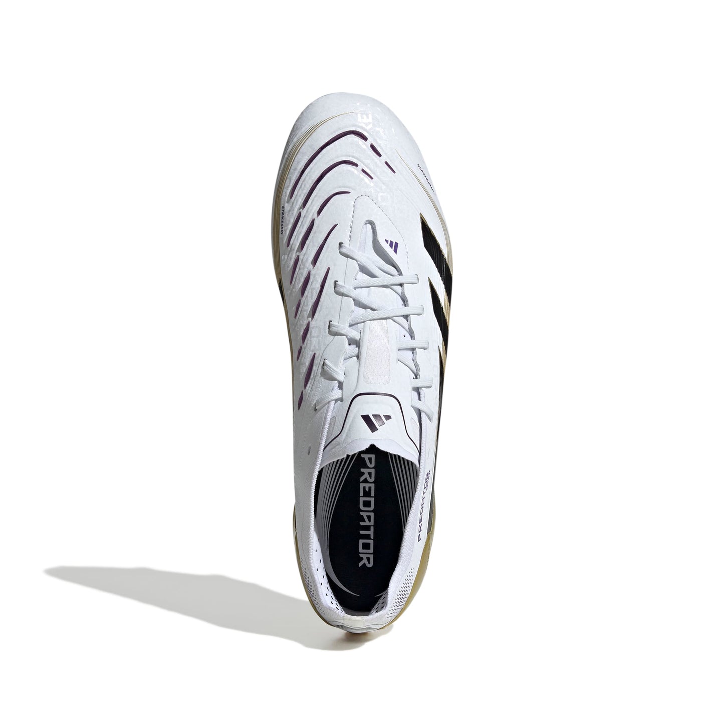 adidas Predator Elite FG - White / Core Black / Gold Metallic