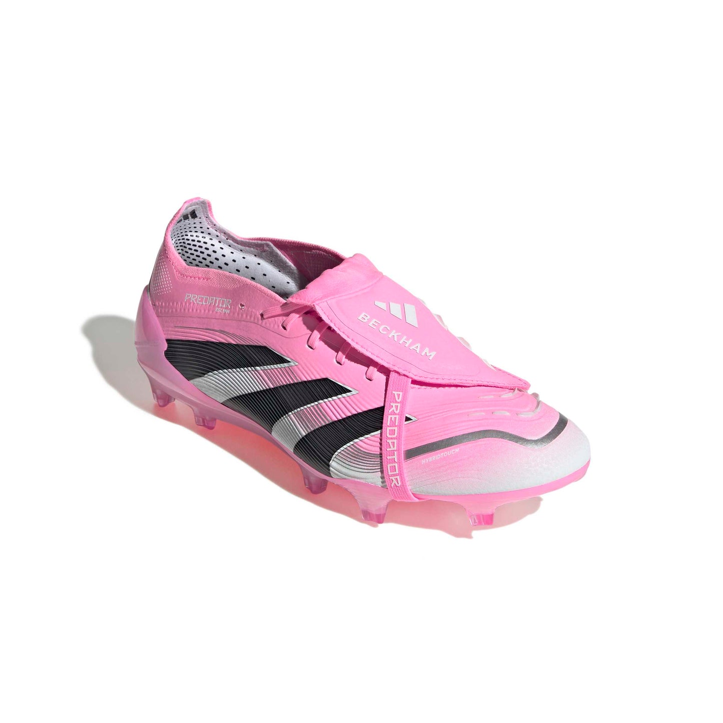 adidas Predator Elite FG Beckham Fold-Over Tongue - Beam Pink / Core Black / Cloud White