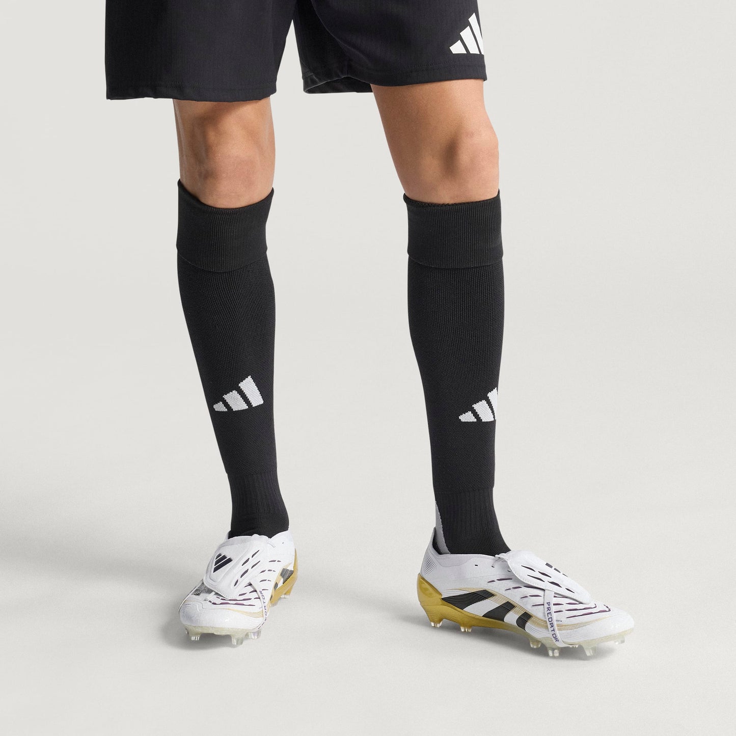 adidas Predator Elite FG Fold-Over Tongue - White / Core Black / Gold Metallic