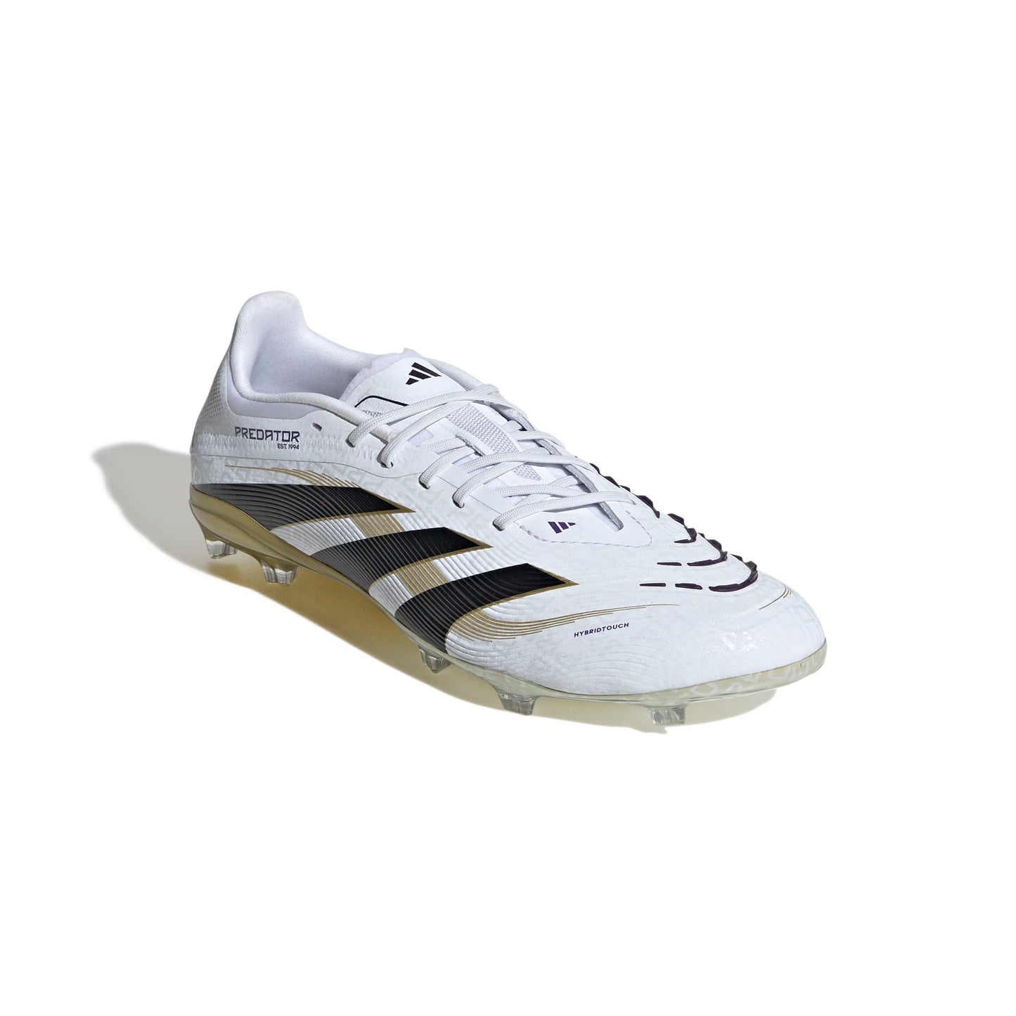 adidas Predator Elite J FG - White / Black / Gold