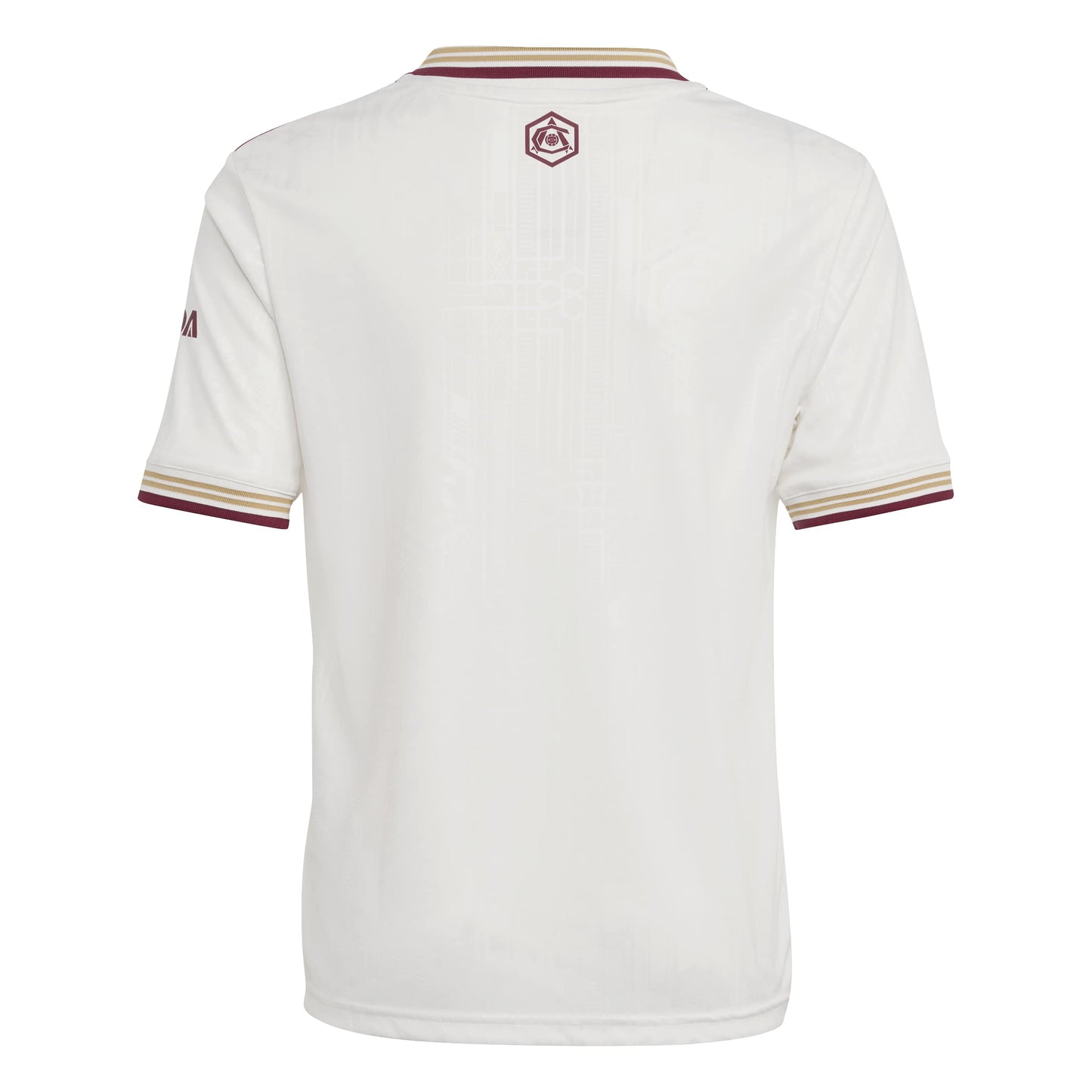 adidas Arsenal FC 25-26 Jr Third Jersey - Cloud White / Team Coll Burgundy 2