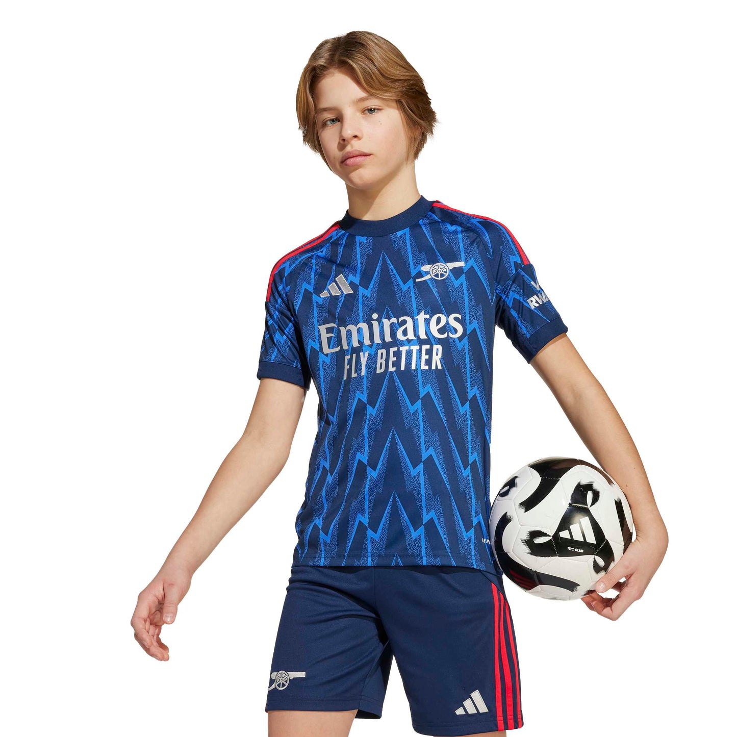 adidas Arsenal FC 25-26 Jr Away Jersey - Night Indigo / Grey Two