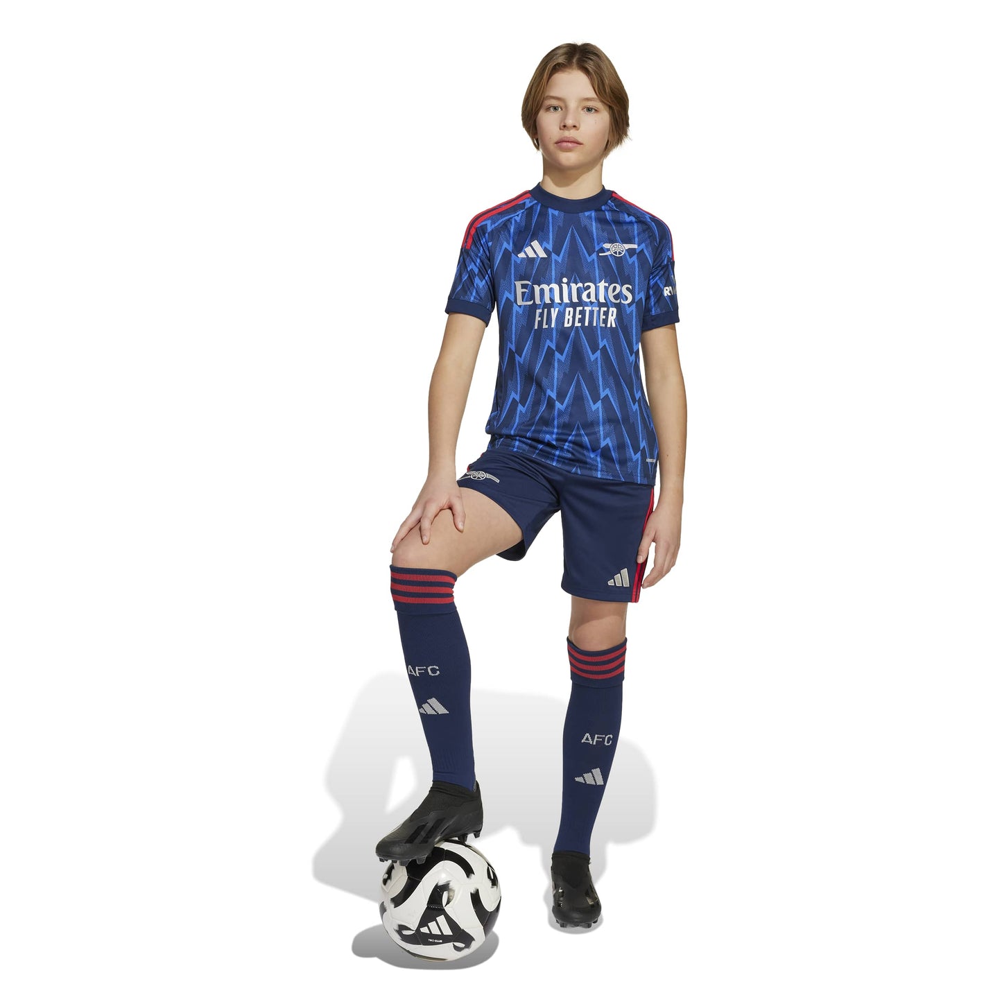 adidas Arsenal FC 25-26 Jr Away Jersey - Night Indigo / Grey Two